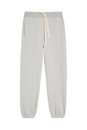 Pantaloni sportivi in cotone grigio JIL SANDER | J54KA0008J20010052